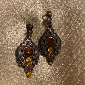 1928 Drop earrings with posts